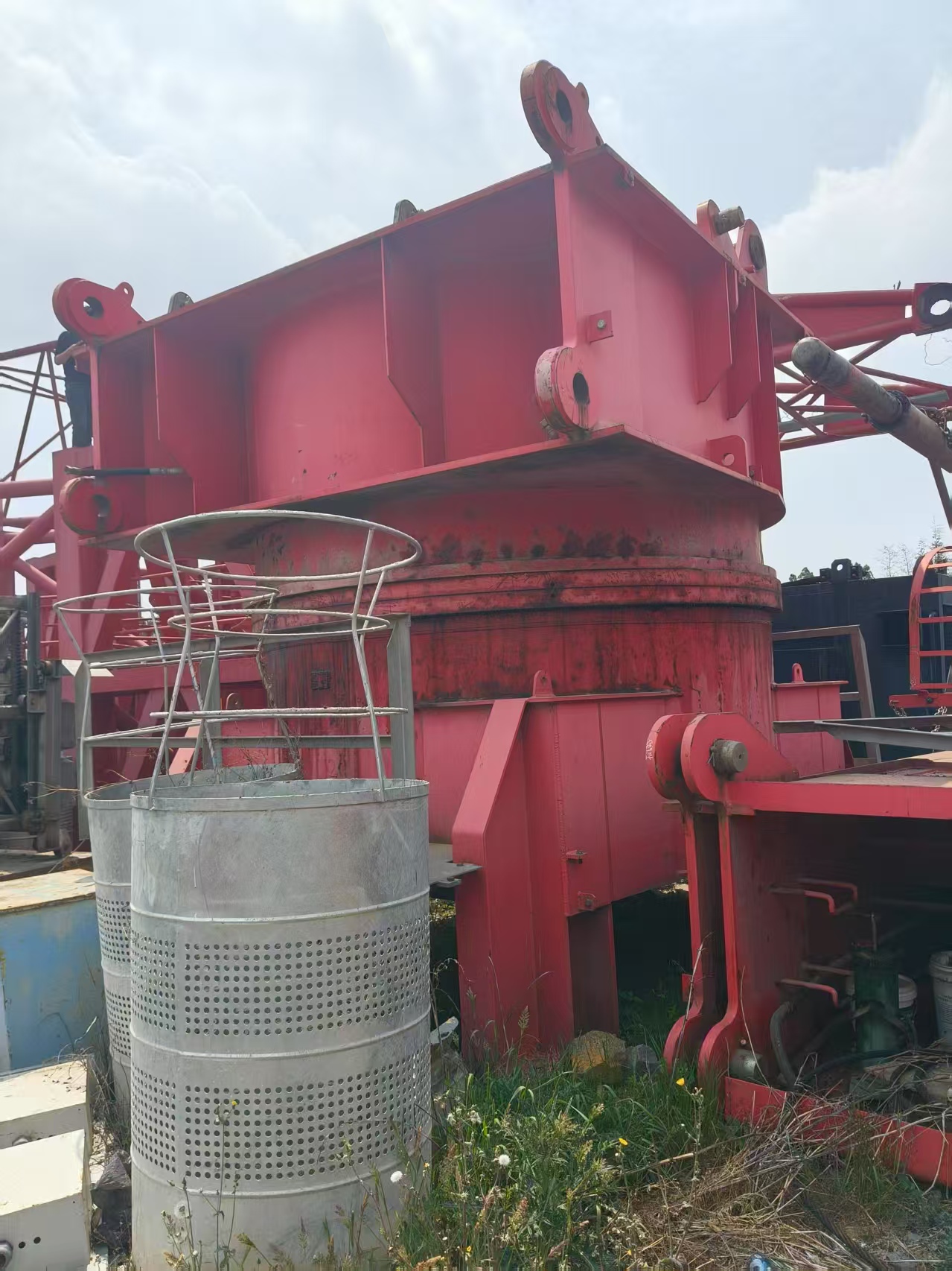 Used 2013 Falcon Luffing Jib Tower Crane M440-50