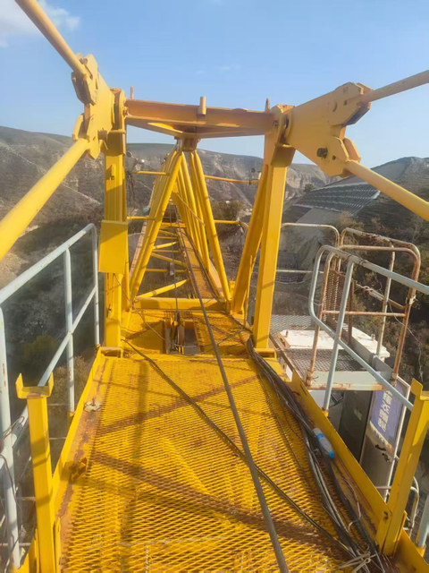  Used ZOOMLION Tower Crane WA7015-10E Year of Machine 2019 with Good Price